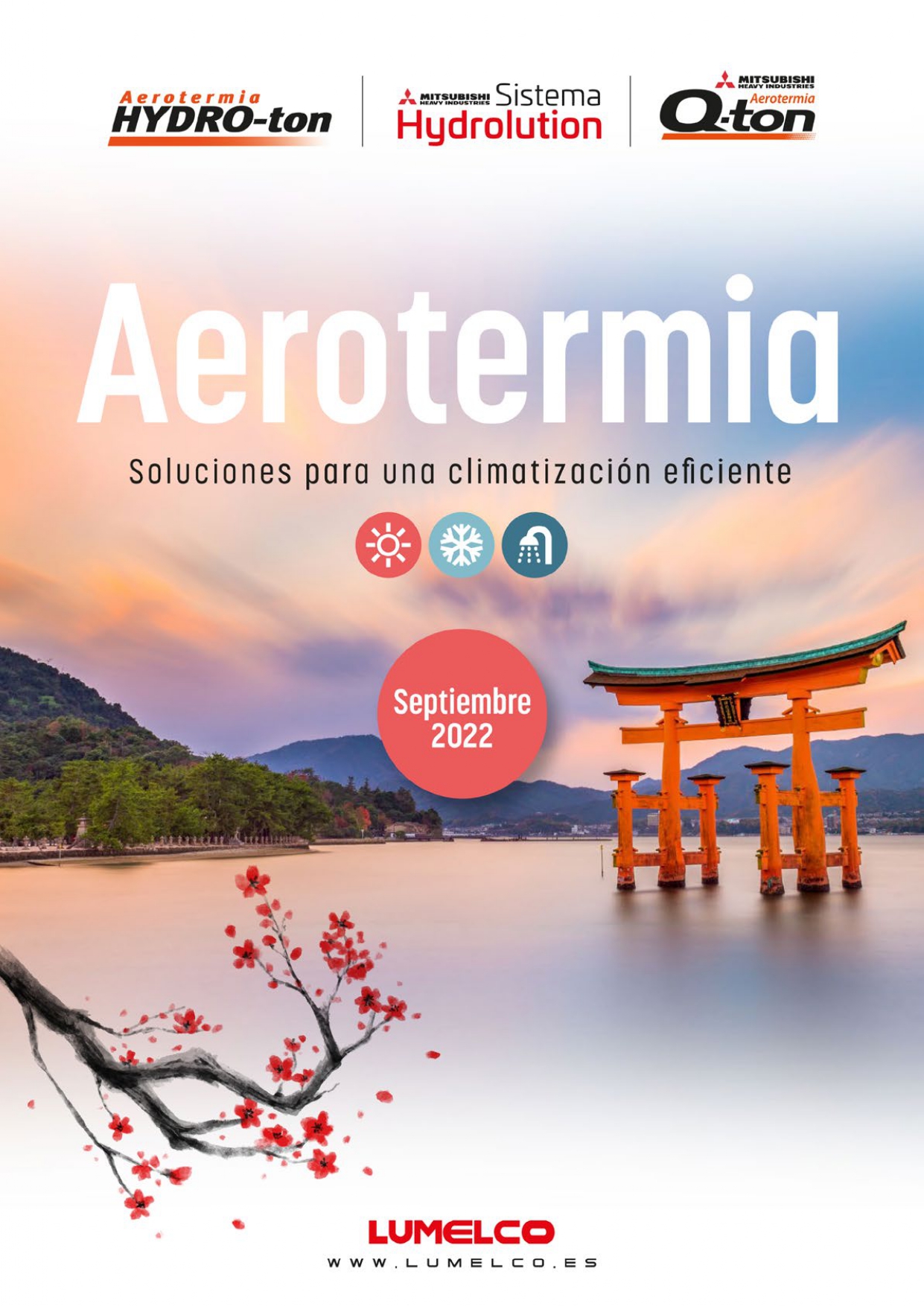 portada tarifa mitsubishi heavy aerotermia 2022