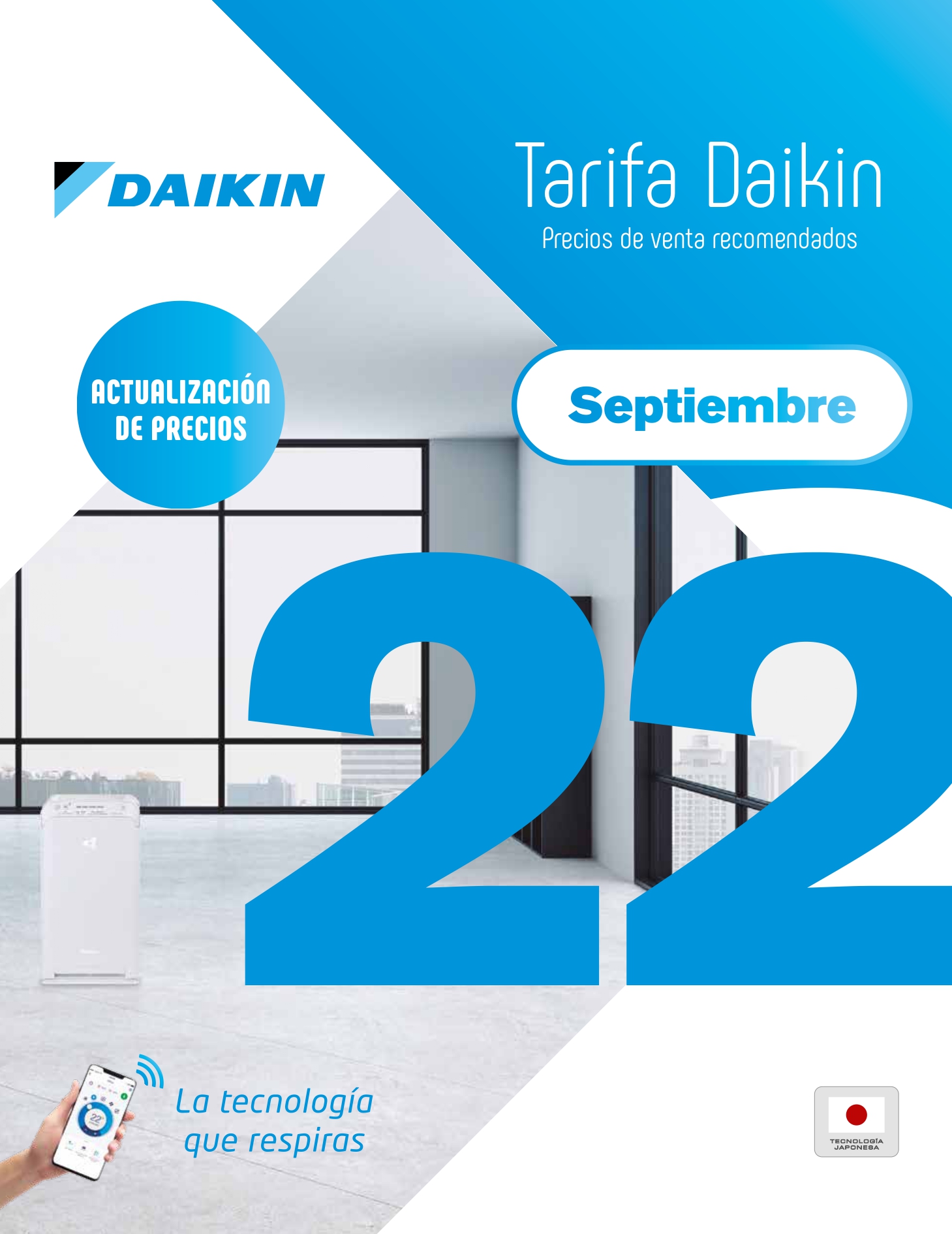 imagen tarifa reducida daikin septiembre 2022