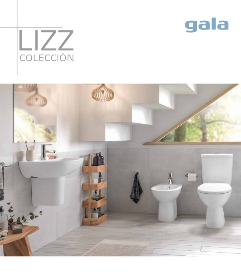 Baños y sanitarios cerámicas Gala catálogo Lizz