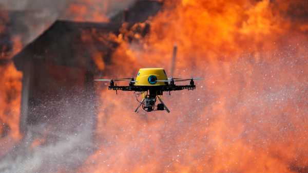 Material contraincendios GRUPO DE INCENDIOS drones