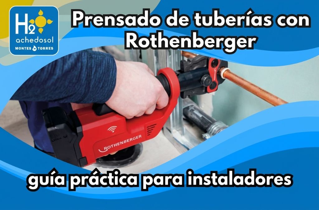imagen destacada prensado de tuberías con Rothenberger