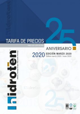 Valvulería y accesorios PVC HIDROTEN catálogo 2020