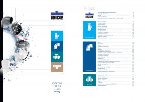 Accesorios de PVC y sumideros IBIDE catálogo 2022 marzo