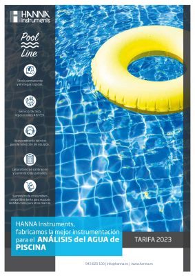 Control y medición para el agua HANNA piscinas