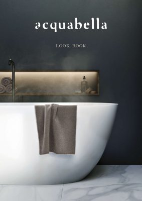 Platos de ducha y lavabos ACQUABELLA look Book