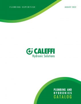 Válvulas y regulación CALEFFI catálogo ingles