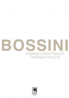 Griferías y accesorios de baño BOSSINI catálogo tarifa