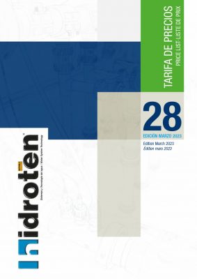Valvulería y accesorios PVC HIDROTEN catálogo 2023