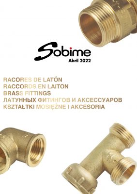 portada tarifa 2022 racores - Racores de latón y bronce SOBIME