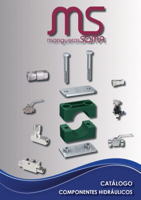 portada catálogo componentes hidráulicos mangueras soma